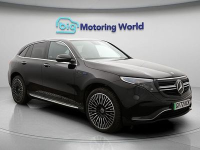 Used Mercedes EQC400 AMG line 300 kW (408 HP) 2023 Black SUV