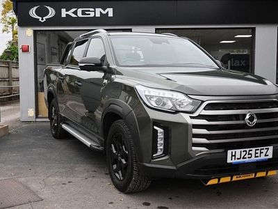 New Ssangyong (KGM) Musso 2025 Green Pickup
