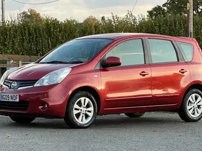 Used Nissan Note Acenta 2009 Red Hatchback