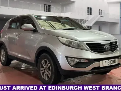 Used Kia Sportage 116 HP (85 kW) 2013 Silver SUV
