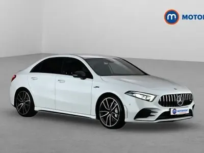 Used Mercedes A35 AMG Premium 306 HP (225 kW) 2022 White Sedan