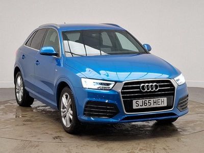 Used Audi Q3 S-Line 150 HP (110 kW) 2016 Blue SUV