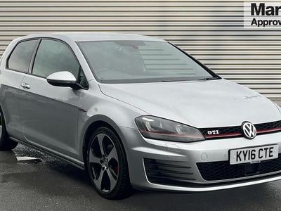 Silver Used 2016 VW Golf VII GTI Hatchback | £11,895 (Good price)