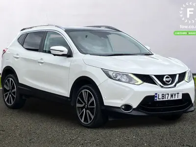 Used Nissan Qashqai Tekna 116 HP (85 kW) 2017 White SUV