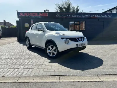 Used Nissan Juke N-TEC 94 HP (69 kW) 2014 White SUV