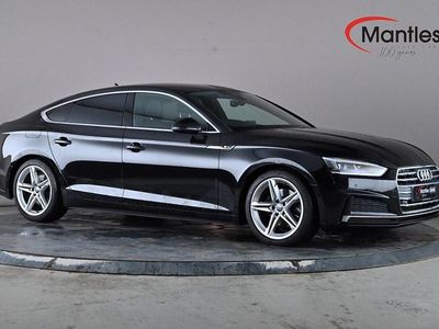 Used Audi A5 Sportback S-Line 190 HP (139 kW) 2018 Black Hatchback