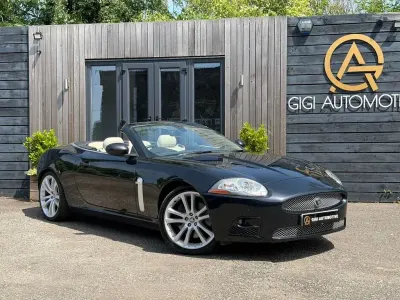 Used Jaguar XKR Supercharged 420 HP (308 kW) 2008 Black Cabriolet
