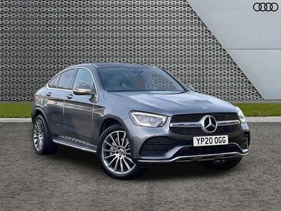 Grey Used 2020 Mercedes GLC300e AMG Line Premium Coupe | £27,799 (Fair price)