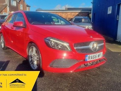 Used Mercedes A180 AMG line 2017 Red Hatchback