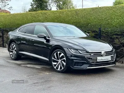 Used VW Arteon R-line 150 HP (110 kW) 2019 Black Hatchback