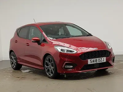 Usado Ford Fiesta ST-Line X 120 CV (88 kW) 2018 Rojo Utilitario