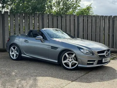 Used Mercedes SLK250 AMG 2014 Silver Cabriolet