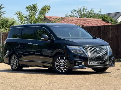Used Nissan Elgrand Premium Edition 2020 Black MPV