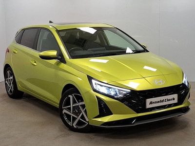 Yellow Used 2024 Hyundai i20 Ultimate Hatchback | £18,798 (A bit pricey)