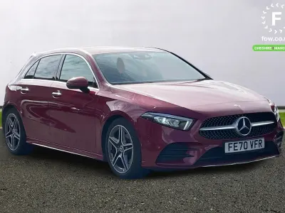 Używany Mercedes A200 AMG Line Premium 163 KM (119 kW) 2020 Czerwony Hatchback