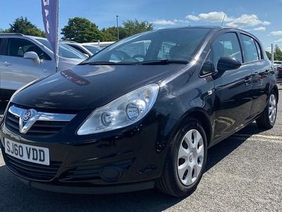 Begagnad Vauxhall Corsa 99 HK (72 kW) 2010 Svart Halvkombi