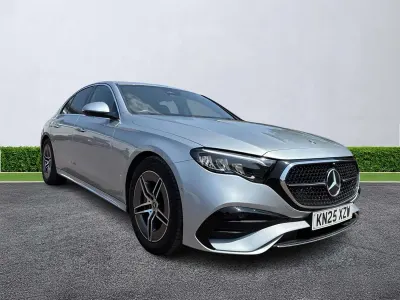 Used Mercedes E200 AMG line 2025 Silver Sedan