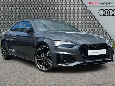 Used Audi A5 Black Edition 147 HP (108 kW) 2023 Grey Coupe