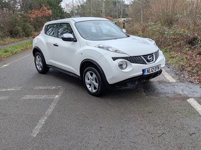 Used Nissan Juke Visia 110 HP (80 kW) 2012 White SUV