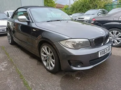 Begagnad BMW 118 Cabriolet Exclusive 2013 Grå Cab