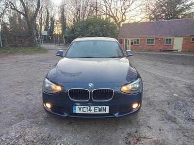 Used BMW 116 Efficient Dynamics 2014 Blue Hatchback