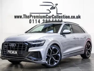 Used Audi Q8 S-Line 286 HP (210 kW) 2020 Silver SUV