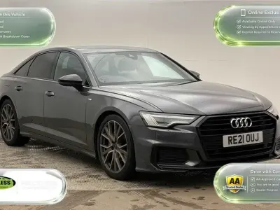 Used Audi A6 Black Edition 204 HP (150 kW) 2021 Grey Sedan