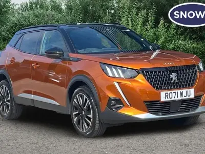 Used Peugeot 2008 Premium 131 HP (96 kW) 2021 Orange SUV