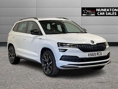 Used Skoda Karoq SportLine 190 HP (139 kW) 2019 White SUV