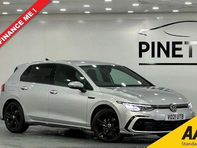 Used VW Golf VII R-line 150 HP (110 kW) 2021 Silver Hatchback