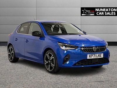 Used Vauxhall Corsa Edition 75 HP (55 kW) 2021 Blue Hatchback