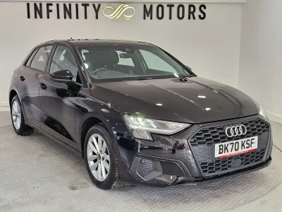Used Audi A3 Sportback Performance 2020 Black Hatchback