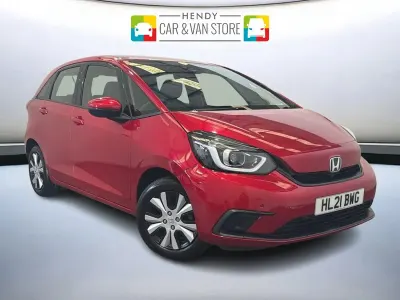 Used Honda Jazz Hybrid 109 HP (80 kW) 2021 Premium plus paint  crystal red Hatchback