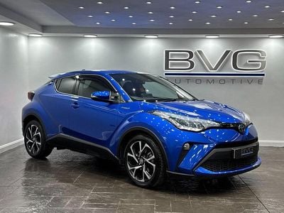 Used Toyota C-HR Design 122 HP (89 kW) 2021 Blue SUV