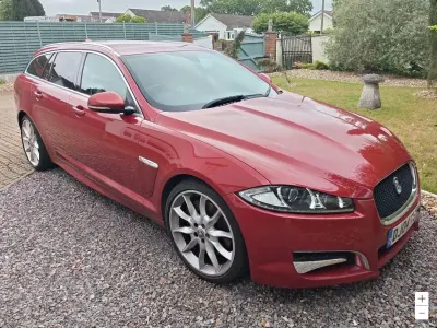 Used Jaguar XF Premium Luxury 2013 Red Estate