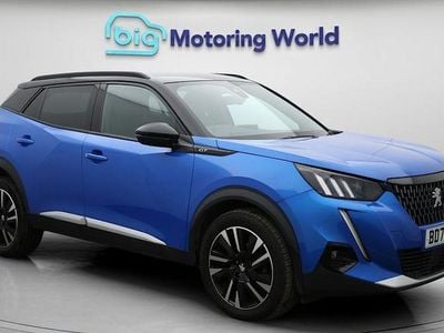 Used Peugeot 2008 GT-line 129 HP (94 kW) 2020 Blue SUV