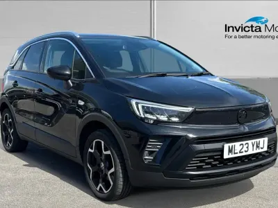Used Vauxhall Crossland Ultimate 110 HP (80 kW) 2023 Black SUV