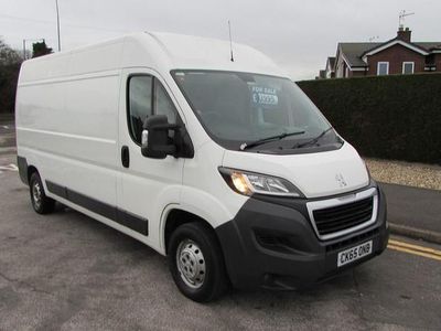 Used Peugeot Boxer 130 HP (95 kW) 2015 White Van