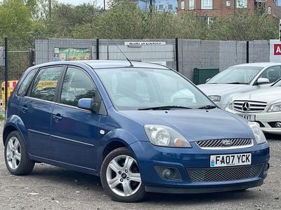 Used Ford Fiesta Zetec 2008 Blue Hatchback
