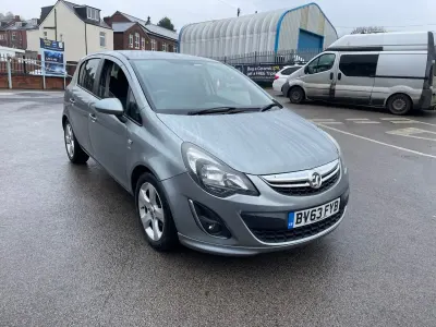 Begagnad Vauxhall Corsa 2013 Silver Halvkombi