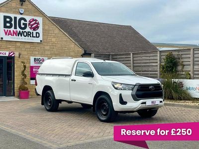White Used 2021 Toyota HiLux Active Pickup | £22,494 (Expensive)