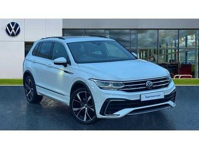 White Used 2023 VW Tiguan R-line SUV | £27,683 (Fair price)