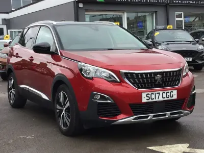Second-hand Peugeot 3008 Allure 120 CP (88 kW) 2017 Roșu SUV