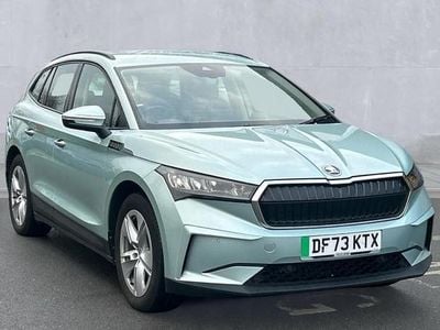 Arctic silver metallic Used 2023 Skoda Enyaq iV ecoSuite SUV | £19,950 (Fair price)