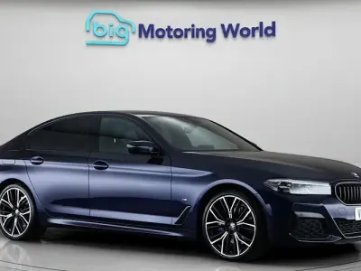 Used BMW 520 M Sport 190 HP (139 kW) 2022 Blue Sedan