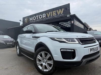 White Used 2015 Land Rover Range Rover evoque SE Estate | £9,990 (Expensive)