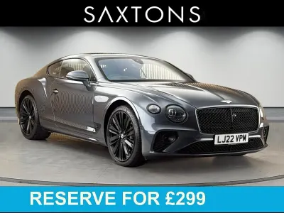 Used Bentley Continental 659 HP (484 kW) 2022 Black Coupe