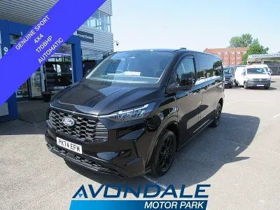 Used Ford Transit Custom Sport 170 HP (125 kW) 2024 Black Van