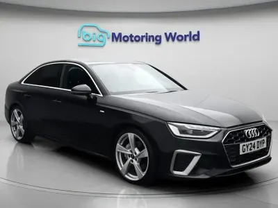 Used Audi A4 S-Line 204 HP (150 kW) 2024 Black Sedan