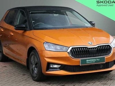 Phoenix orange metallic black magic pearl effect Used 2025 Skoda Fabia Design Edition Hatchback | £19,147 (Fair price)
